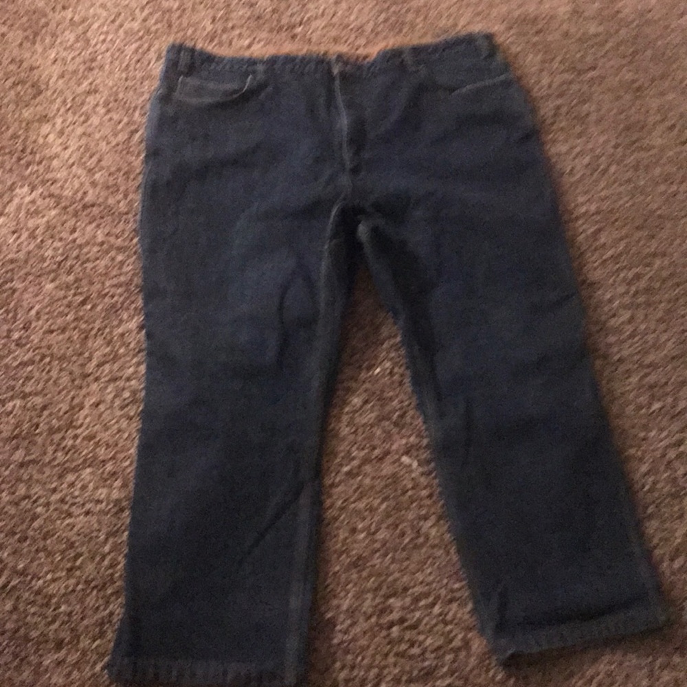 Duluth flex fleece lined jeans